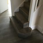 wood flooring on stairs