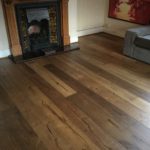 Engineered hardwood flooring, with special finish